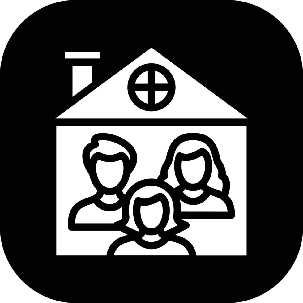 Family Home Vector Icon