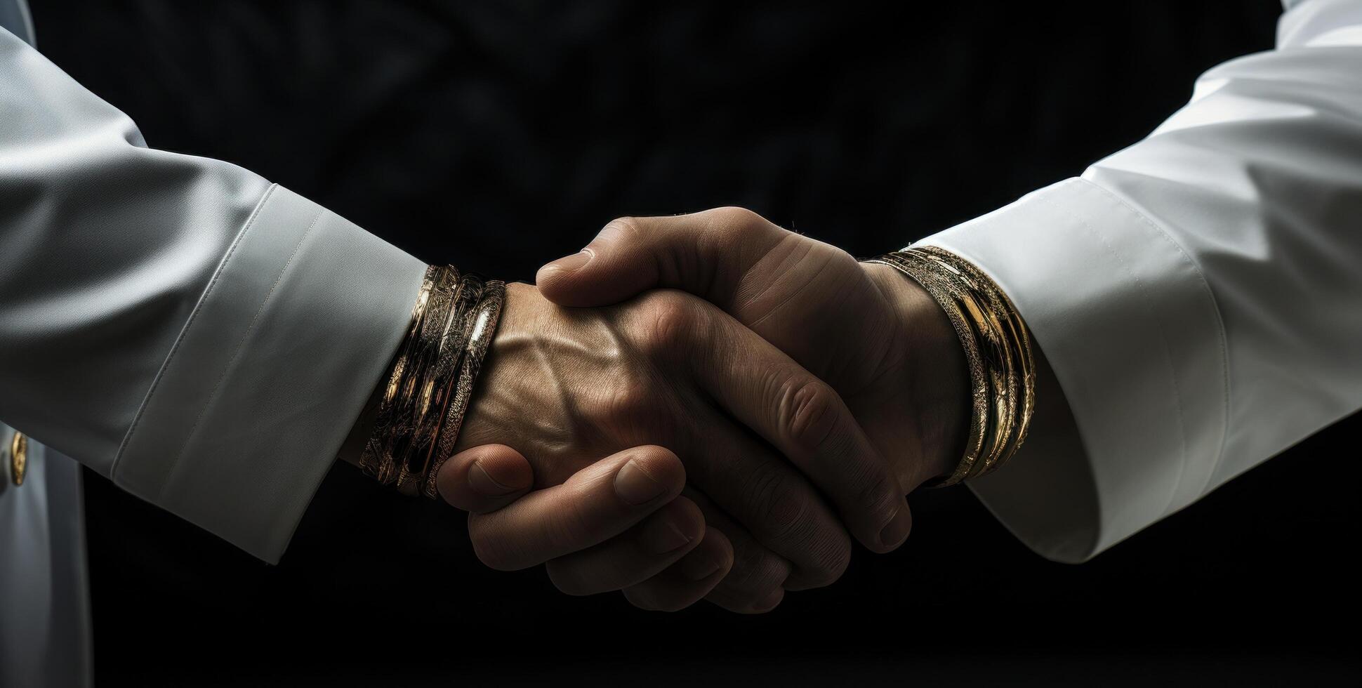 AI generated what should be done when a new doctor gives you their hand, photo