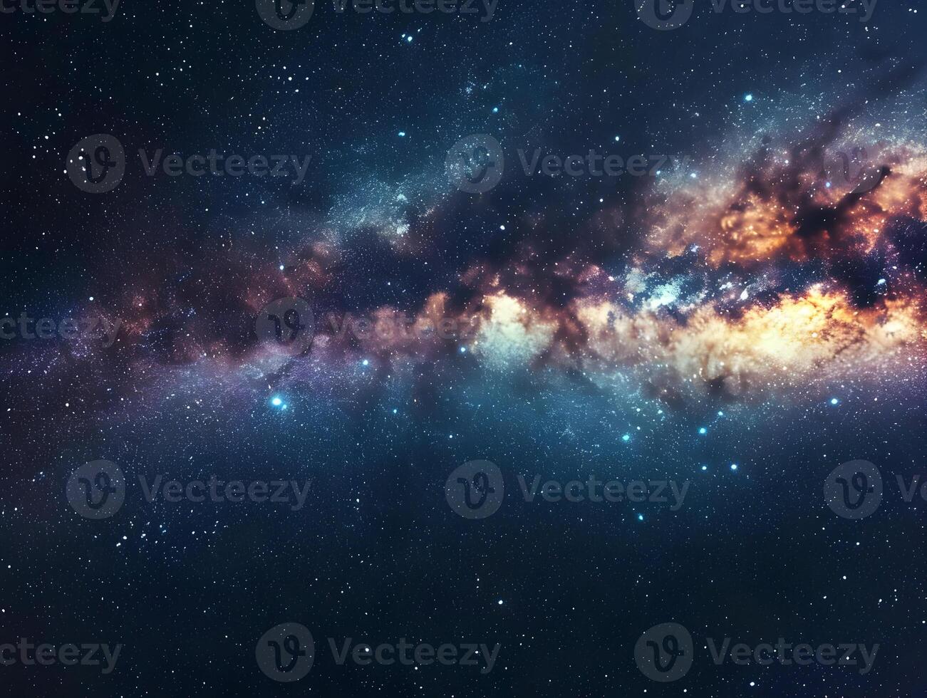 ai generado estrellas es el universo en el cosmos. alto calidad. ai generativo foto