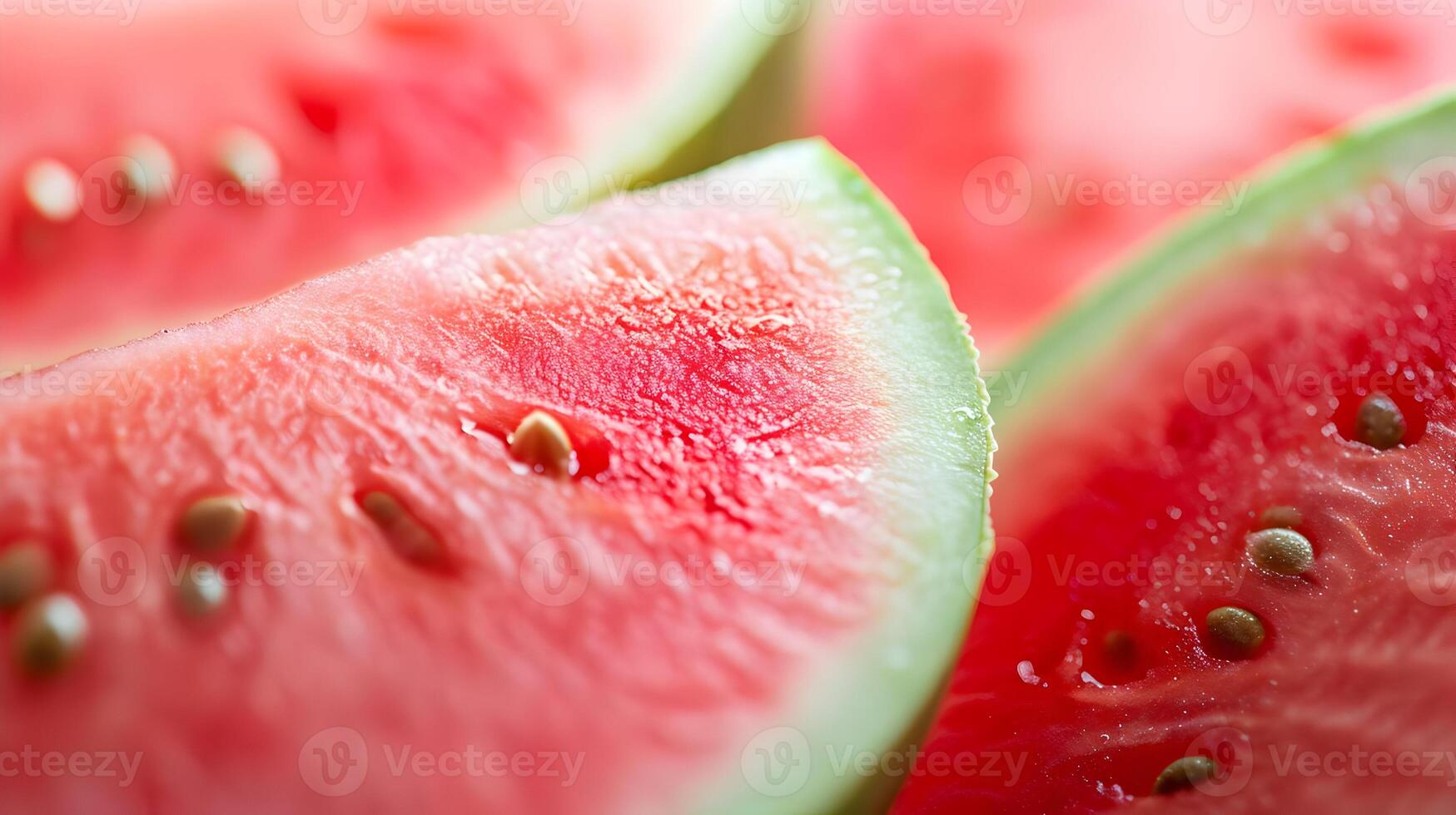 AI generated Close-up food photo of watermelon's background soft shadows. High quality. AI Generative