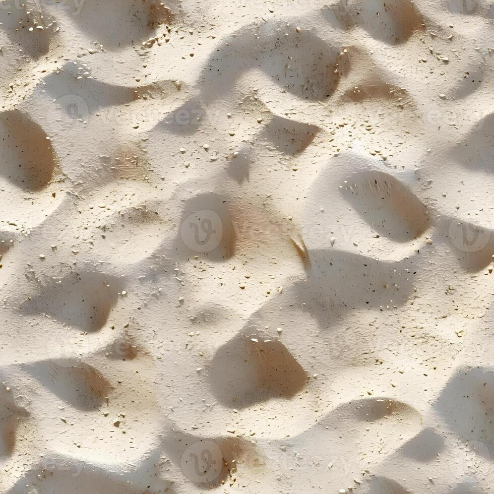 AI generated Photo of beach sand background. Seamless realistic pattern. High quality. AI Generative