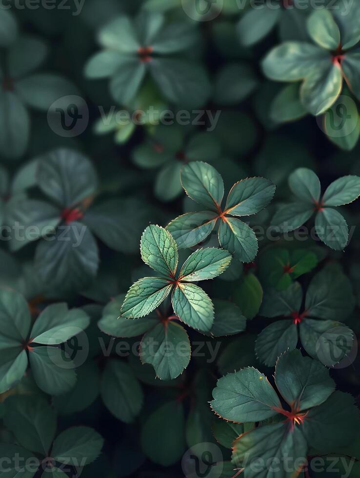 AI generated Fresh green leaves background. High quality. AI Generative photo