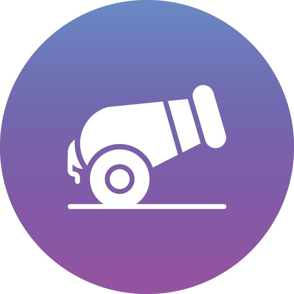 Pirate Cannon Vector Icon