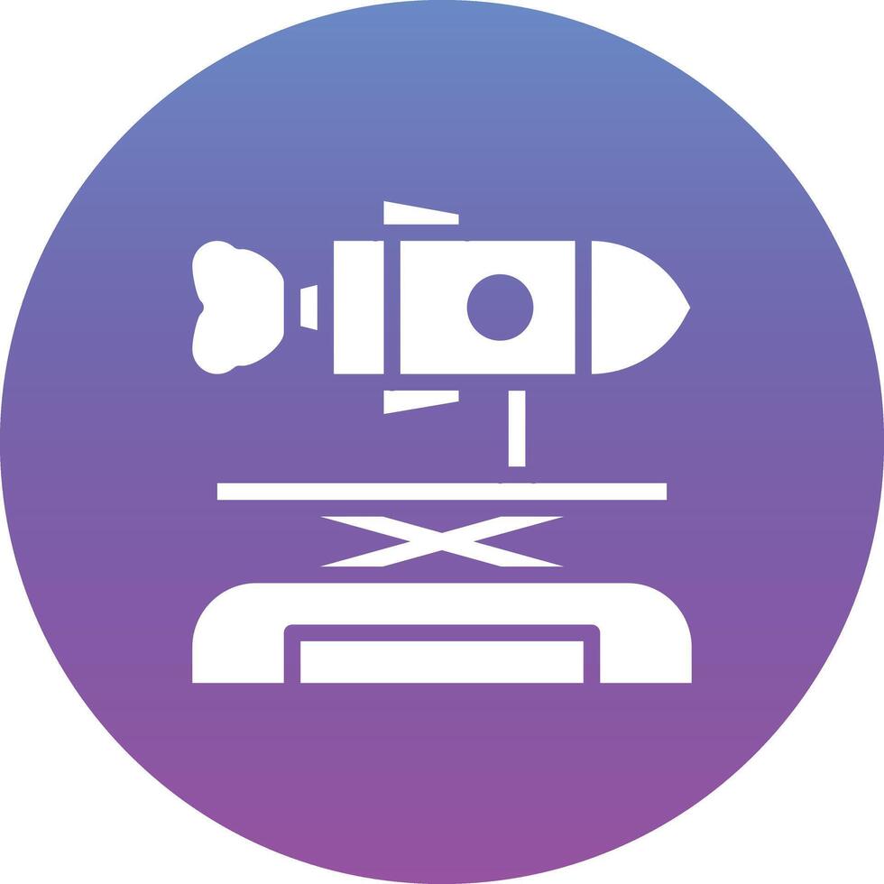 Space Catapult Vector Icon