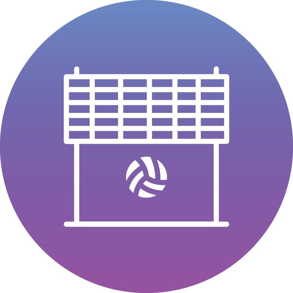 Volleyball Net Vector Icon