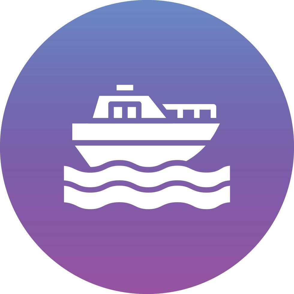 Yachting Vector Icon