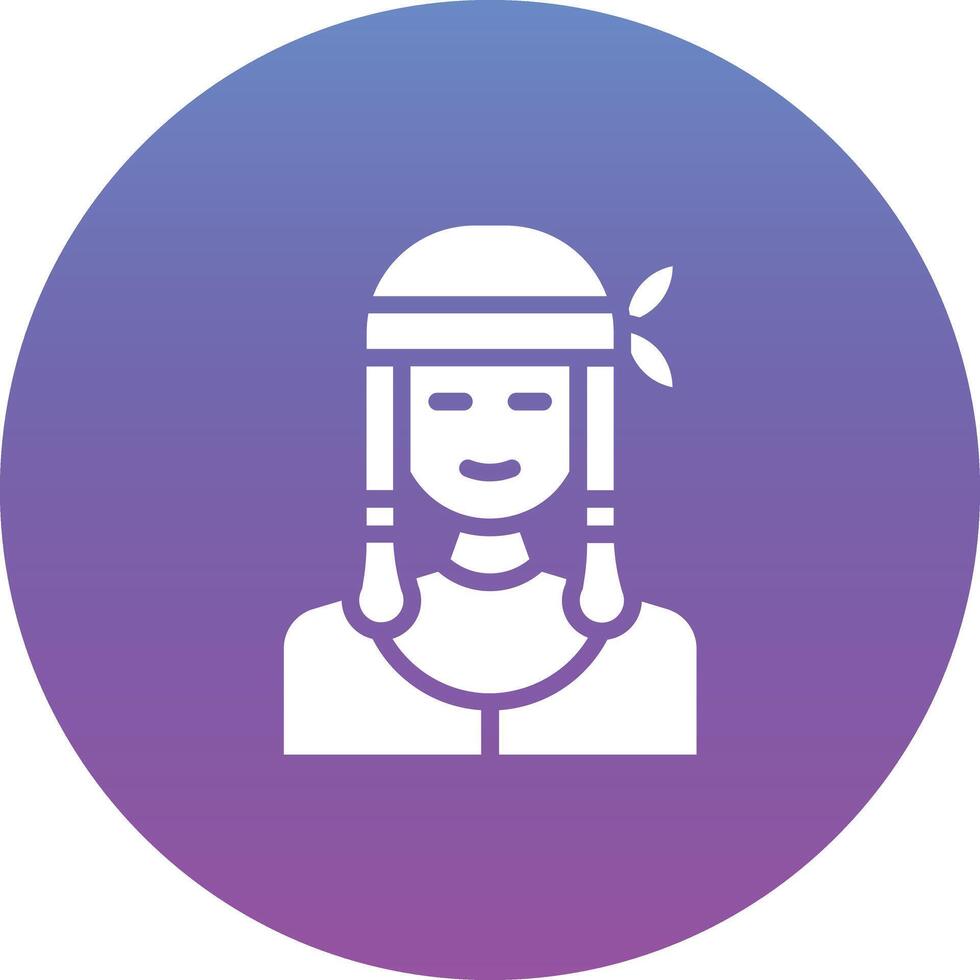 Native American Vector Icon