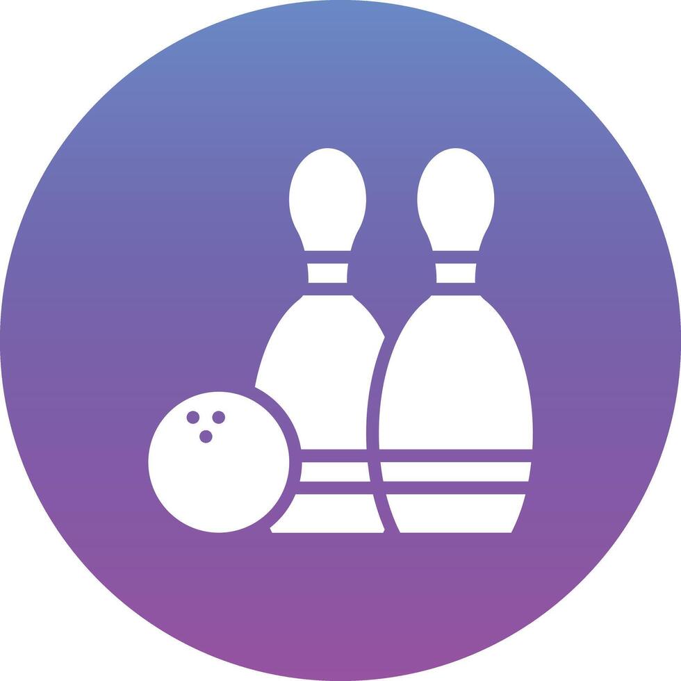 Bowling Vector Icon