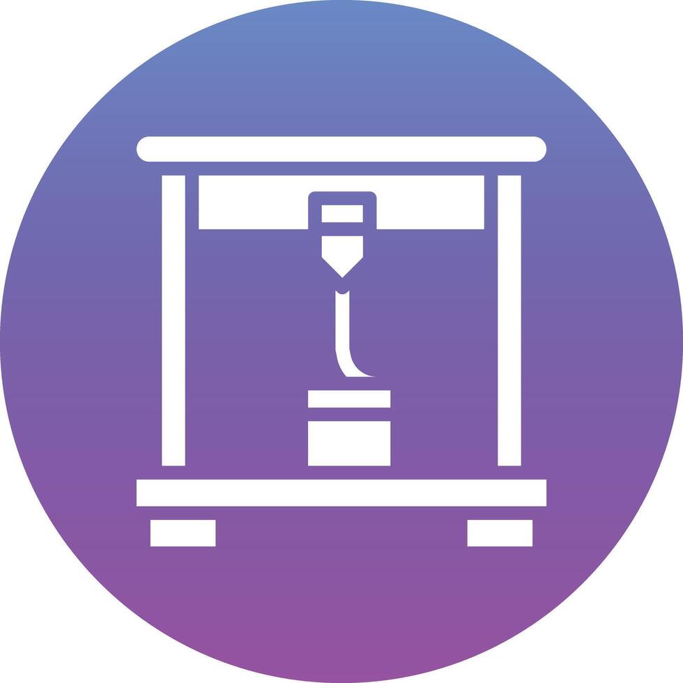 3d Printer Vector Icon