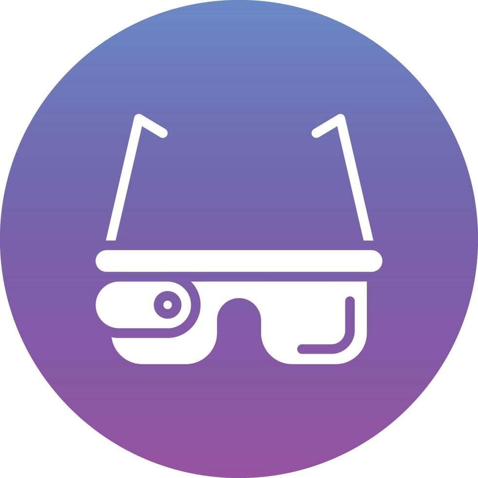 Smart Glasses Vector Icon