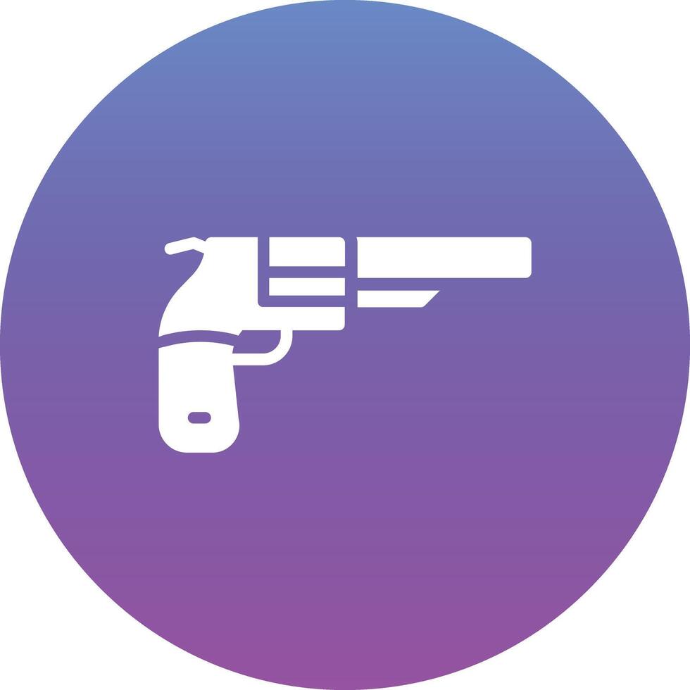Revolver Vector Icon