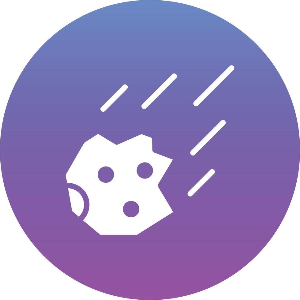 Asteroid Vector Icon