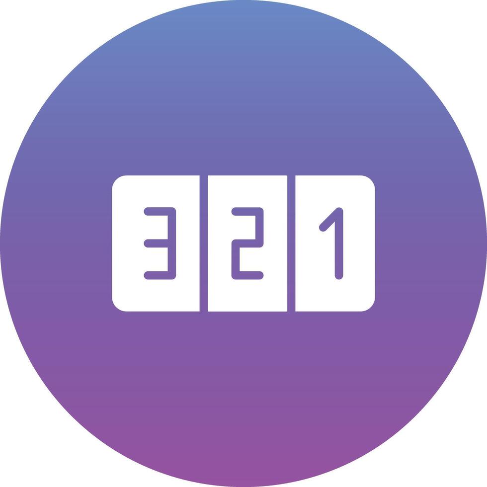 Countdown Vector Icon