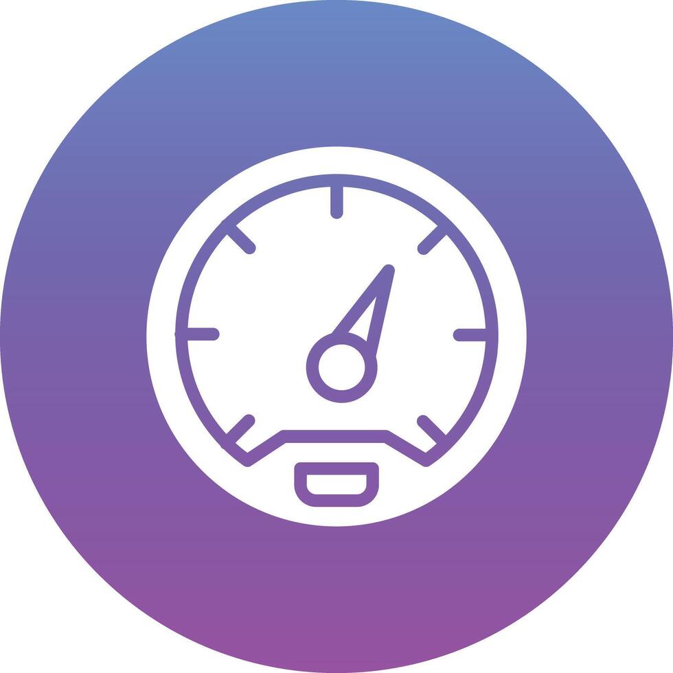 Tachometer Vector Icon