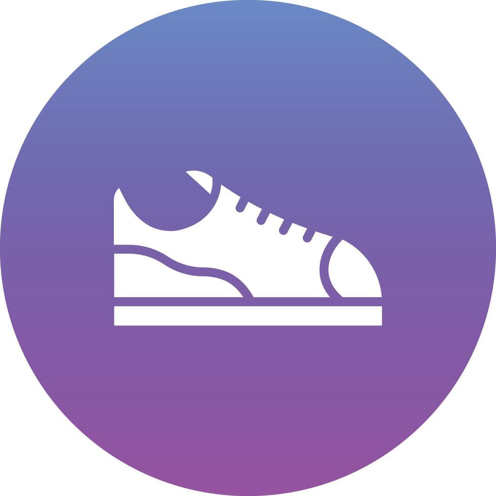 icono de vector de zapatos casuales