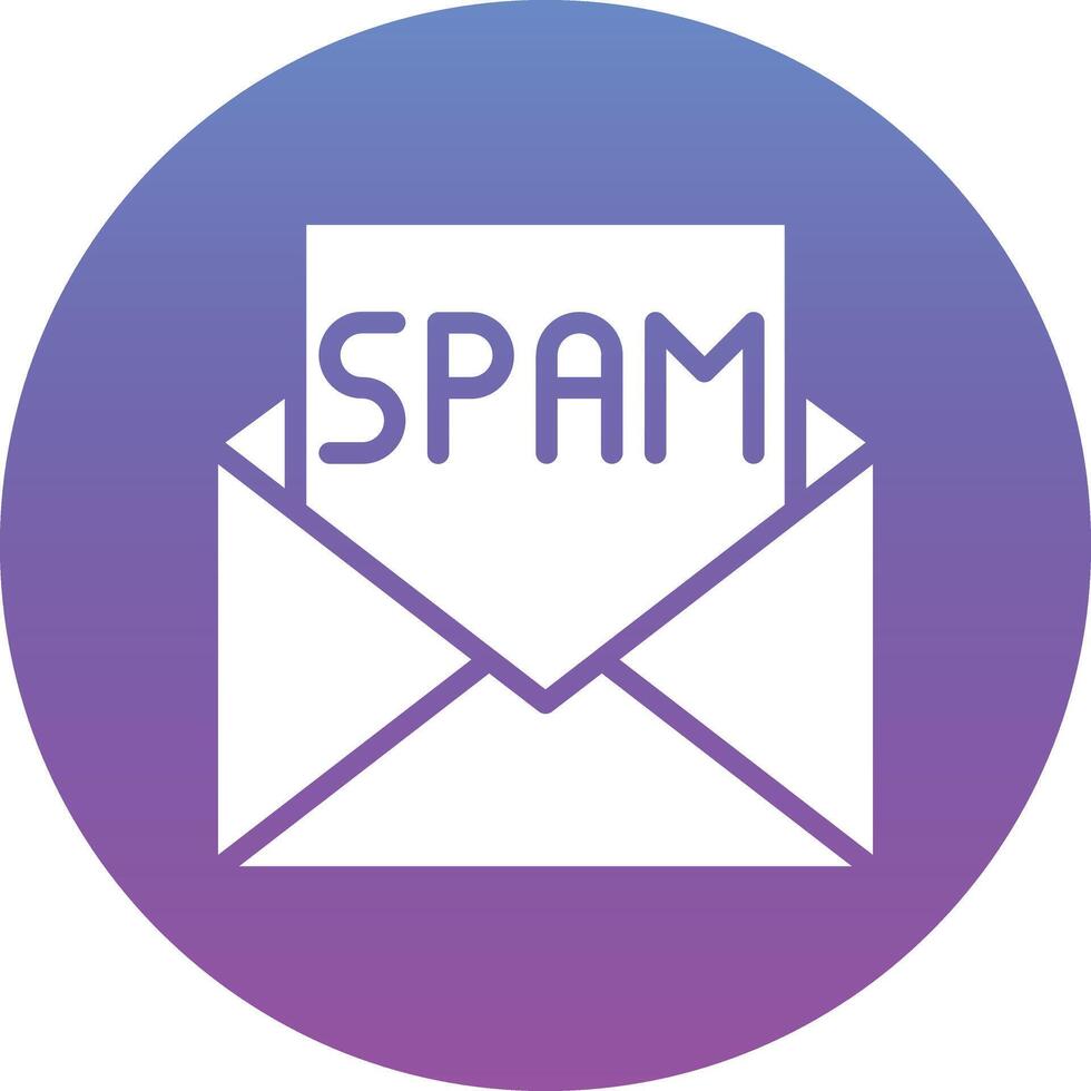Spam Email Vector Icon