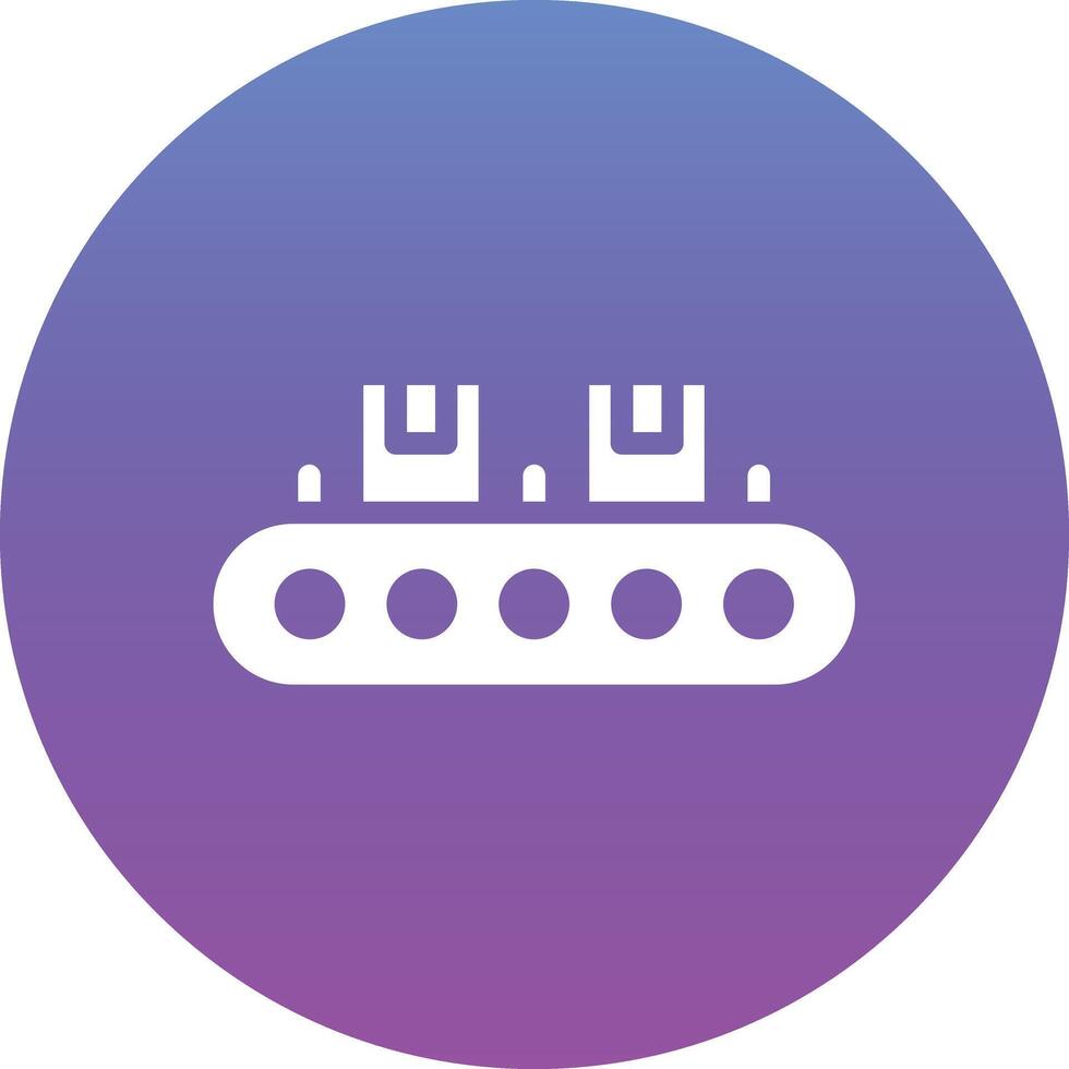Conveyor Belt Vector Icon