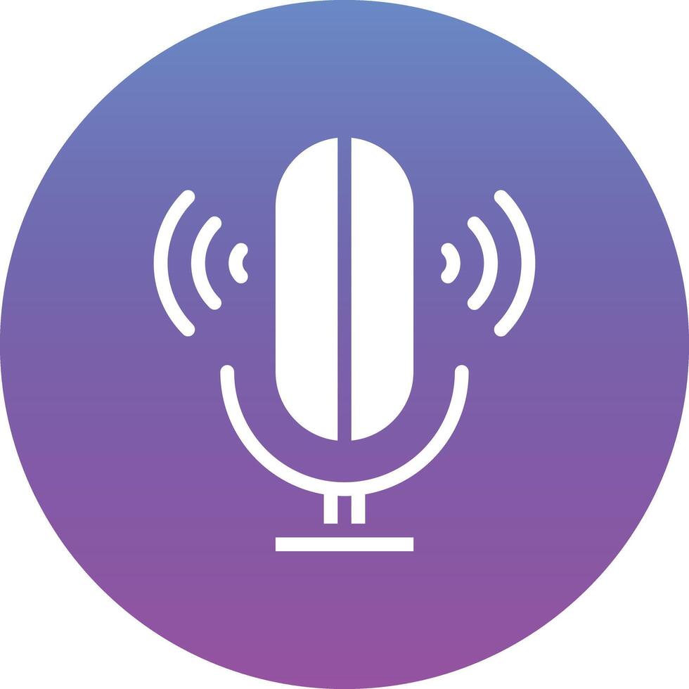 Voice Control Vector Icon