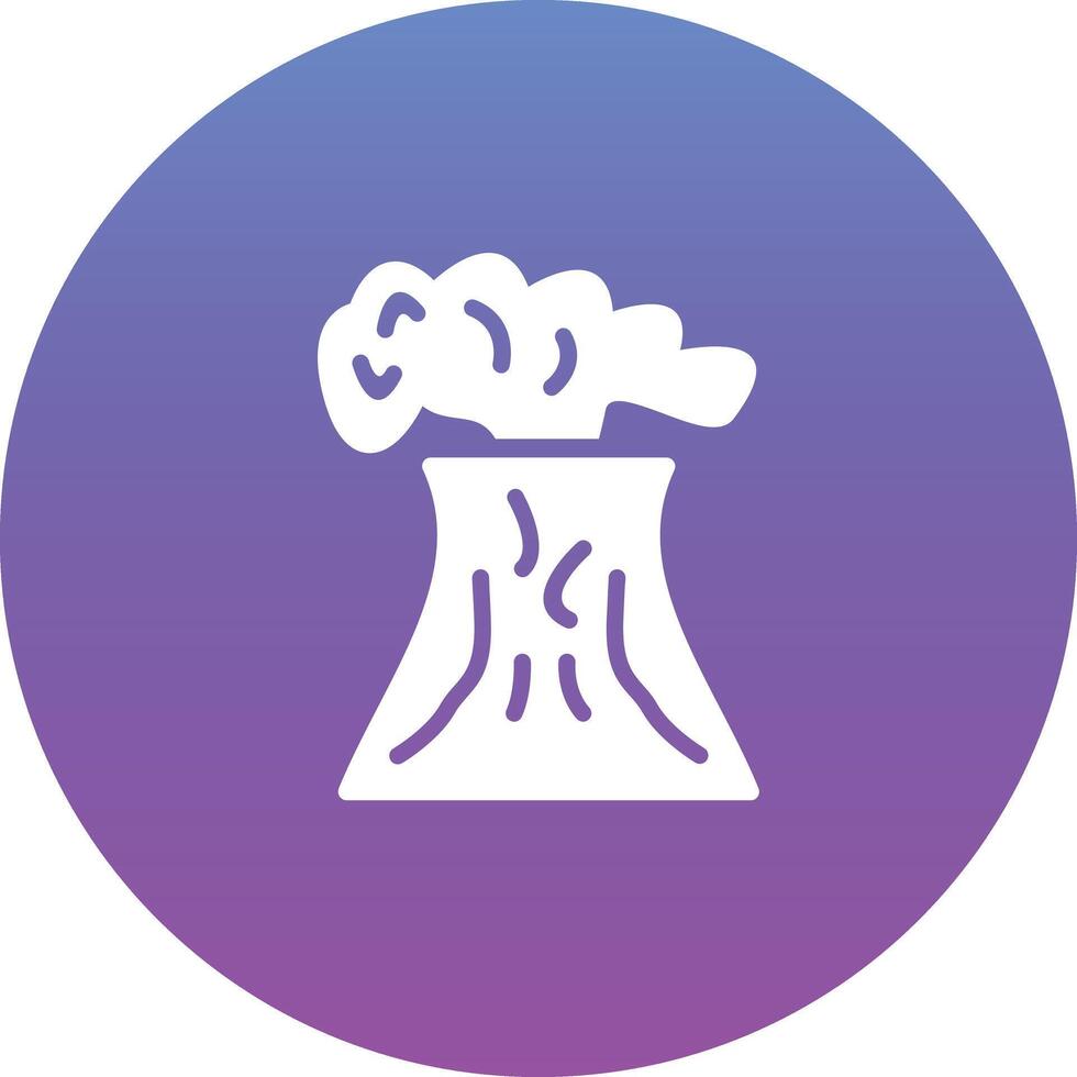 Volcano Vector Icon