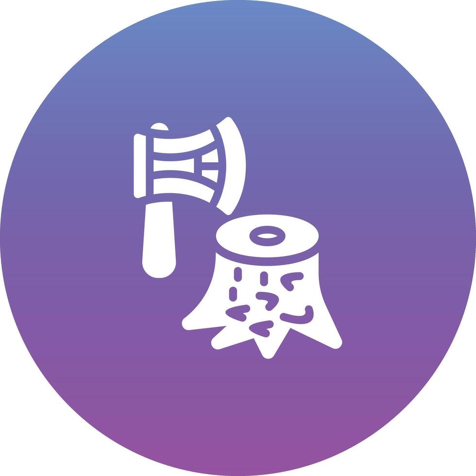 Deforestation Vector Icon