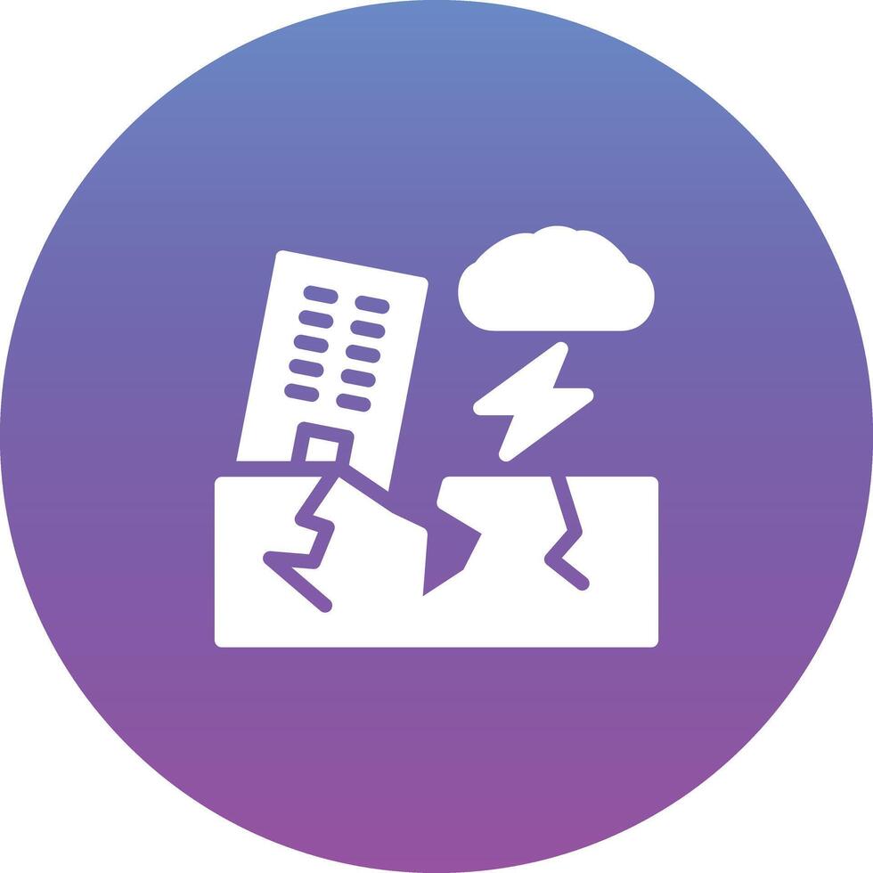 Natural Disaster Vector Icon