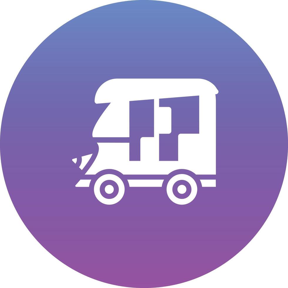 Tuk Tuk Vector Icon