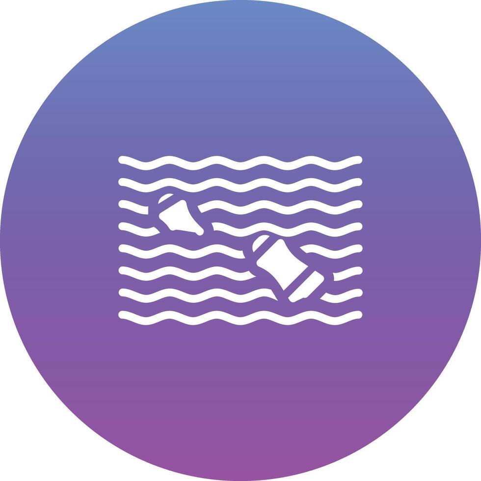 Water Pollution Vector Icon