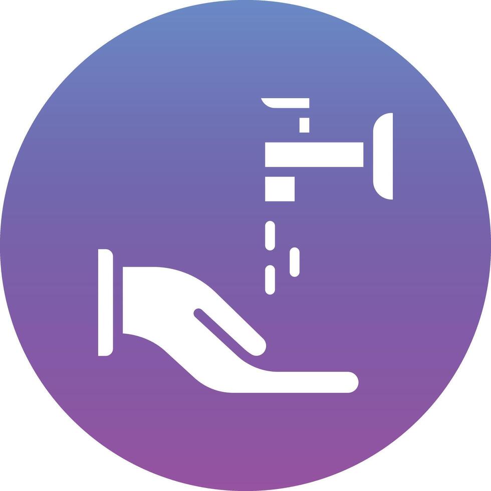Washing Hands Vector Icon