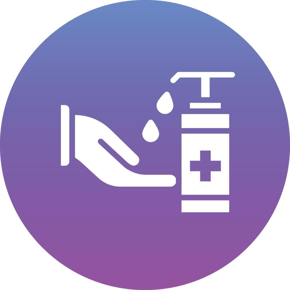 Hand Sanitizer Vector Icon