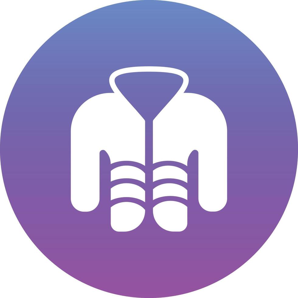 Winter Jacket Vector Icon