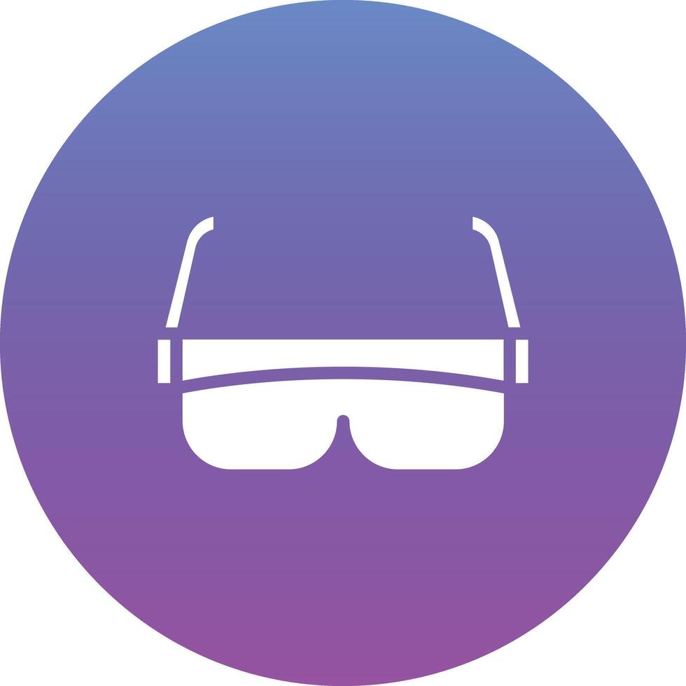 Safety Glasses Vector Icon