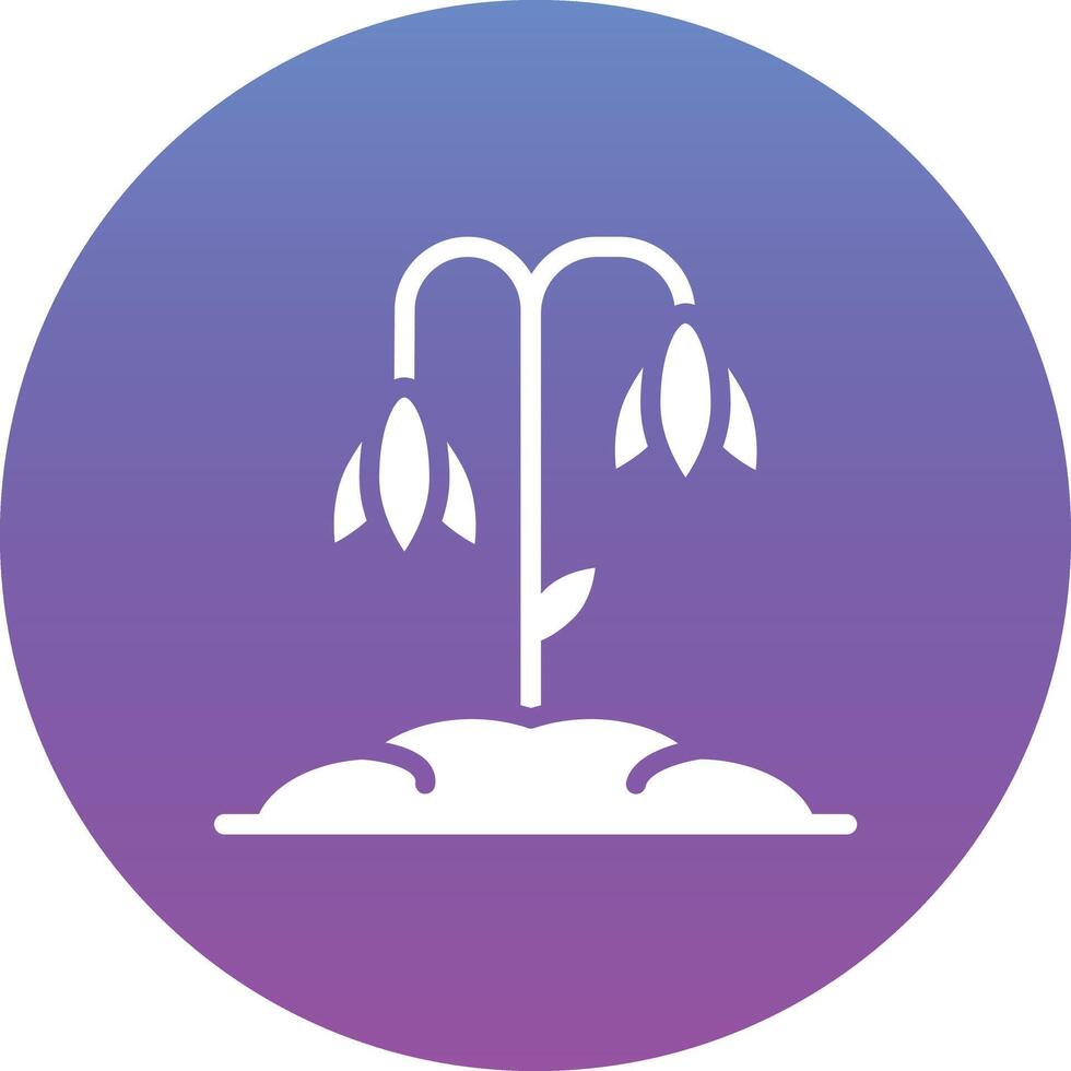 Snowdrop Vector Icon