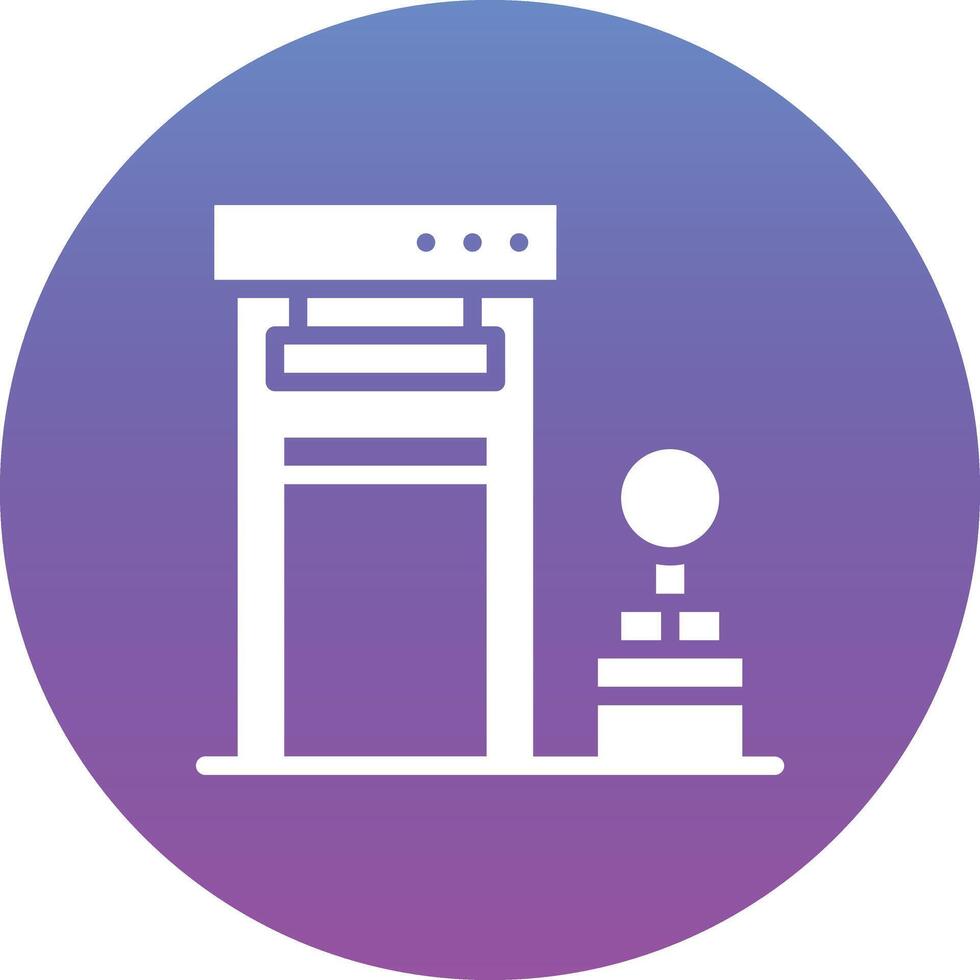 Boarding Gate Vector Icon