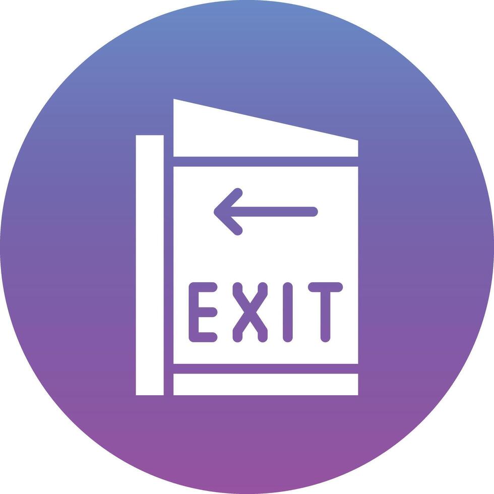 Exit Vector Icon