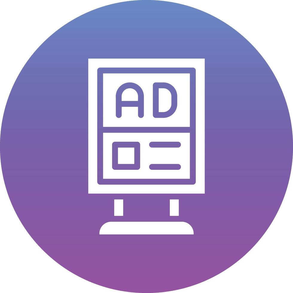 Signage Vector Icon