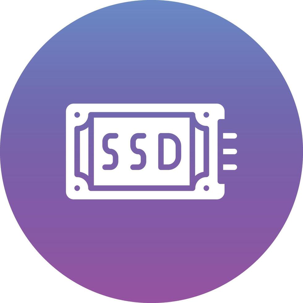 Ssd Vector Icon