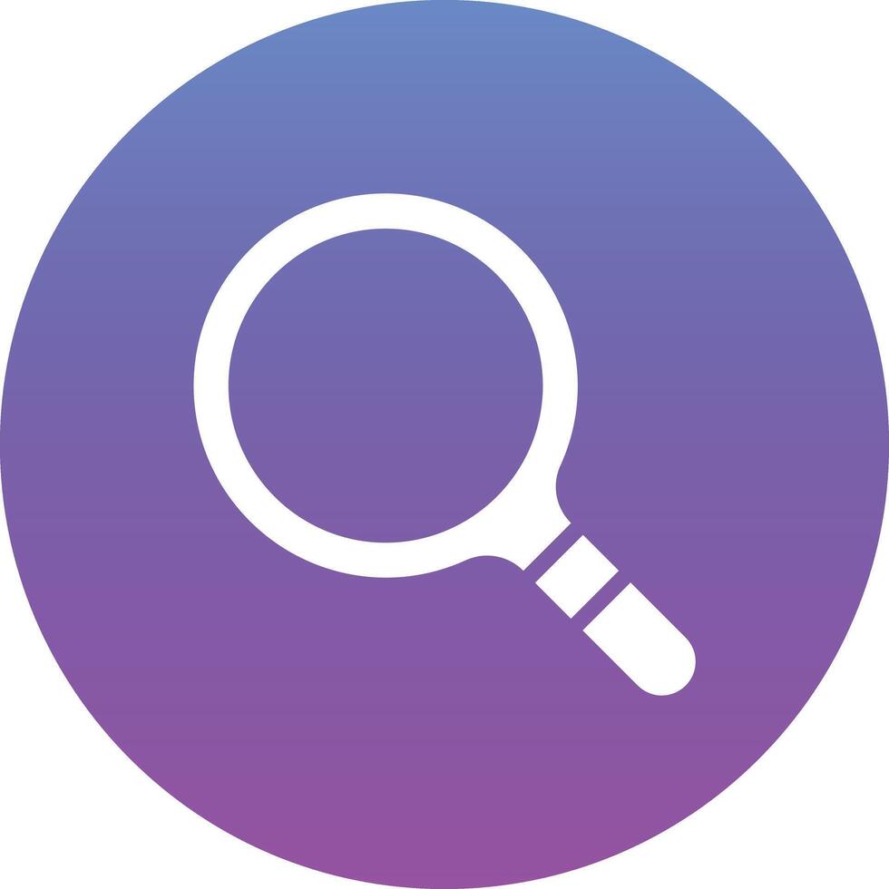 Magnifying Glass Vector Icon