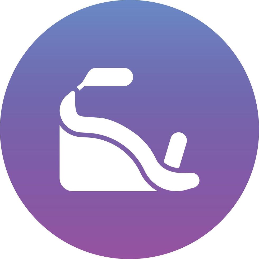Wedge Heel Vector Icon
