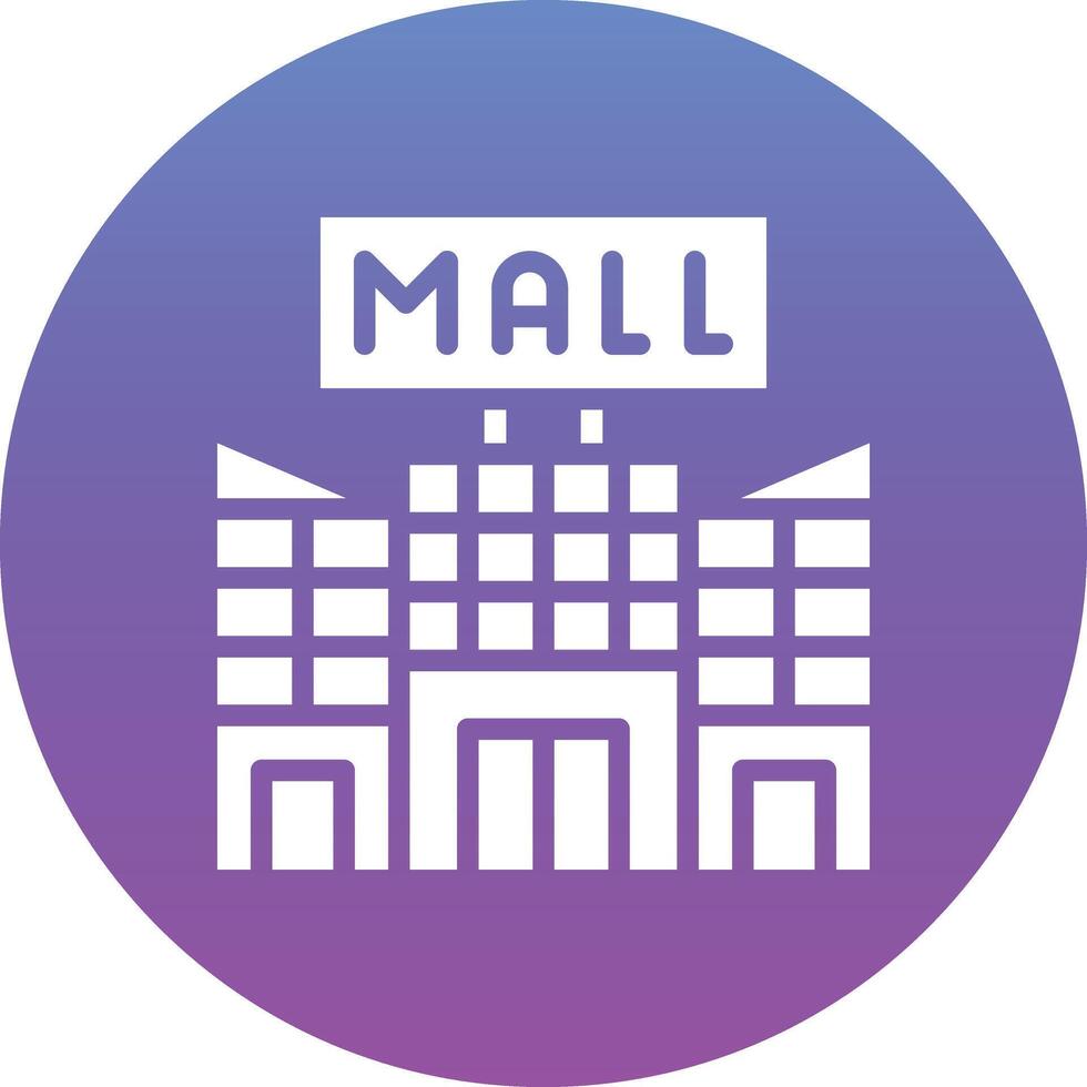 icono de vector de centro comercial