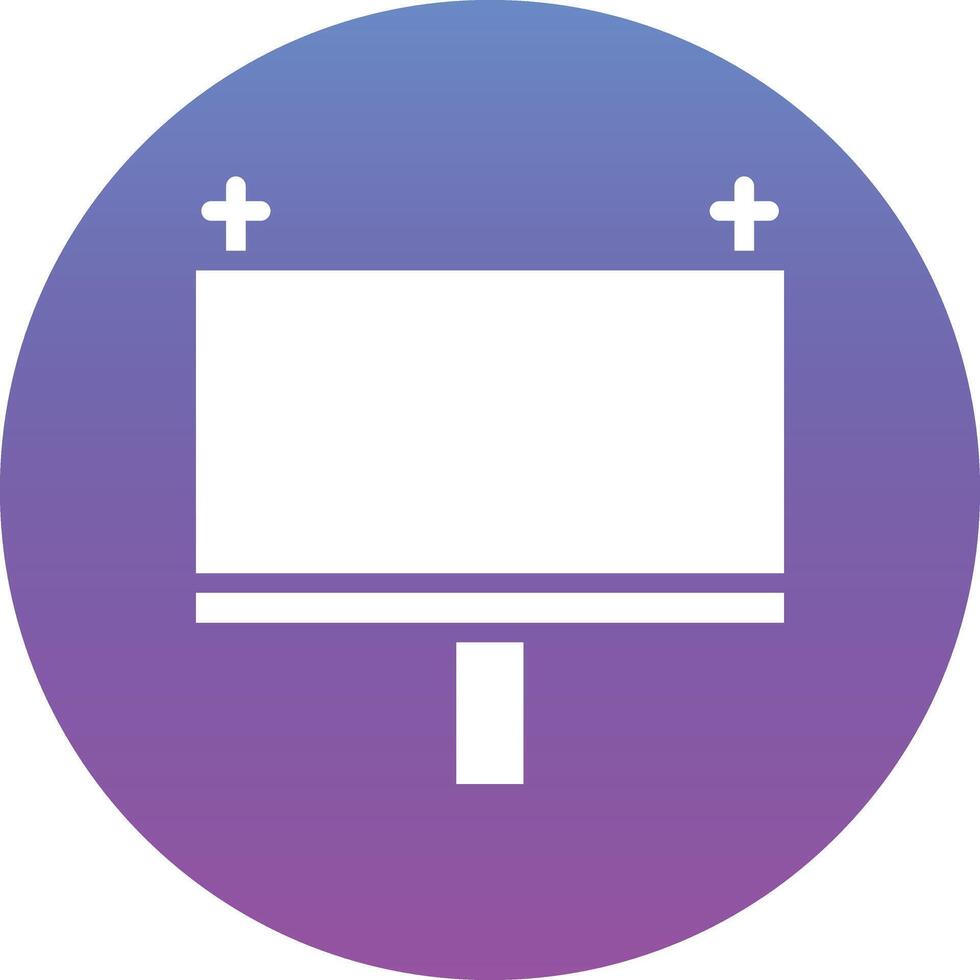 Billboard Vector Icon