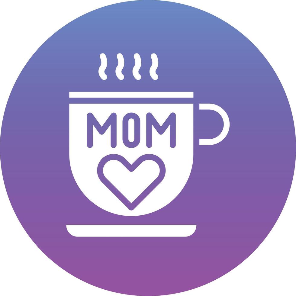 MOM Mug Vector Icon