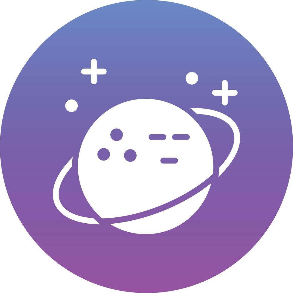 Saturn Vector Icon
