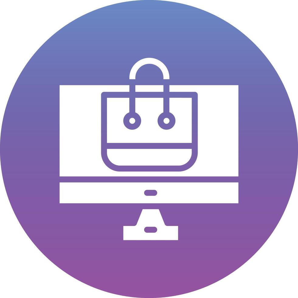 ECommerce Screen Vector Icon