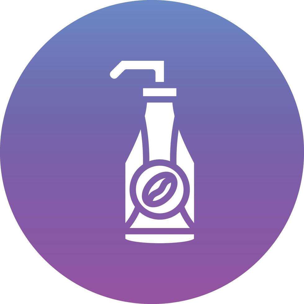 Coffee Syrup Vector Icon