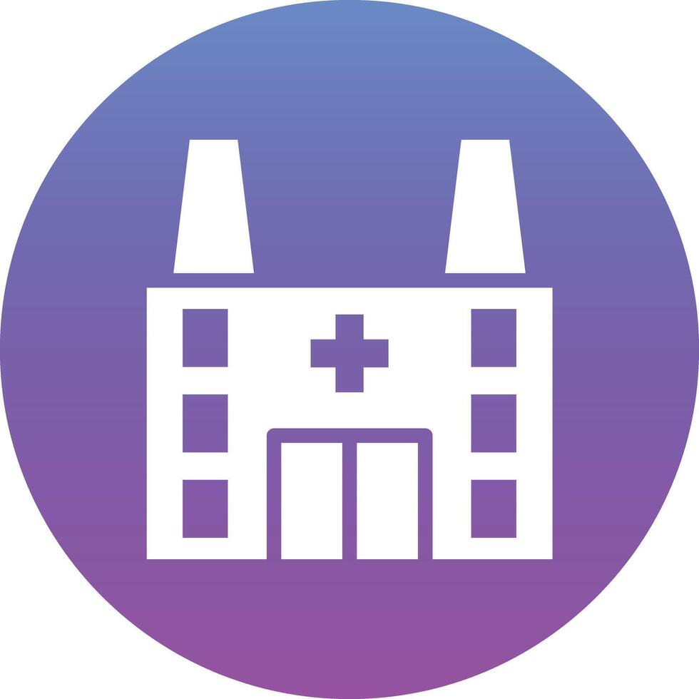 Medicine Factory Vector Icon