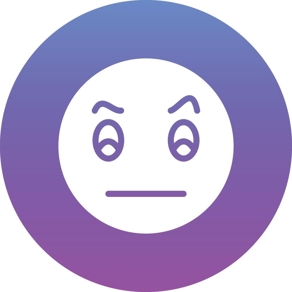 Face with Raised Eyebrow Vector Icon