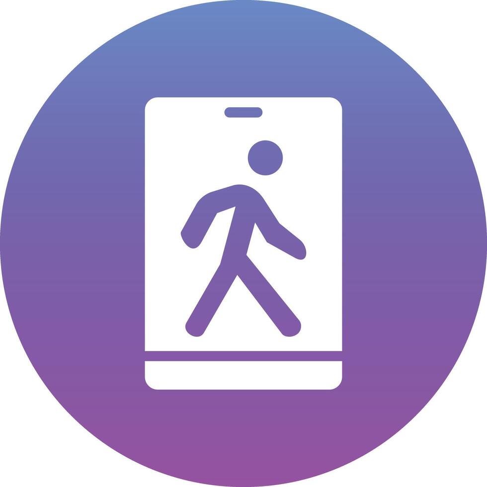 Walking Vector Icon