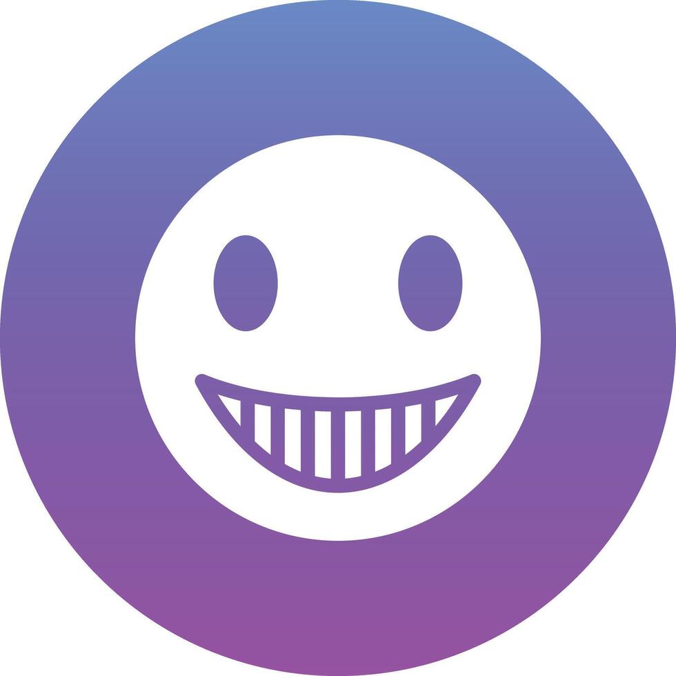 Grinning Face with Smiling Eyes Vector Icon