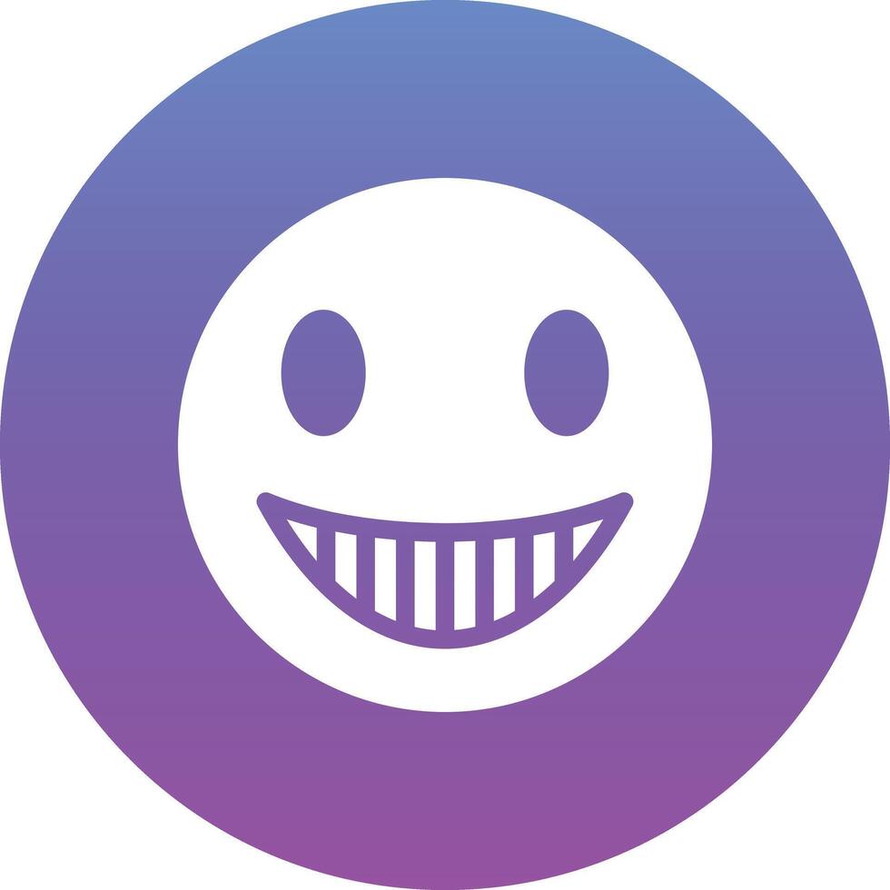 Grinning Face with Smiling Eyes Vector Icon