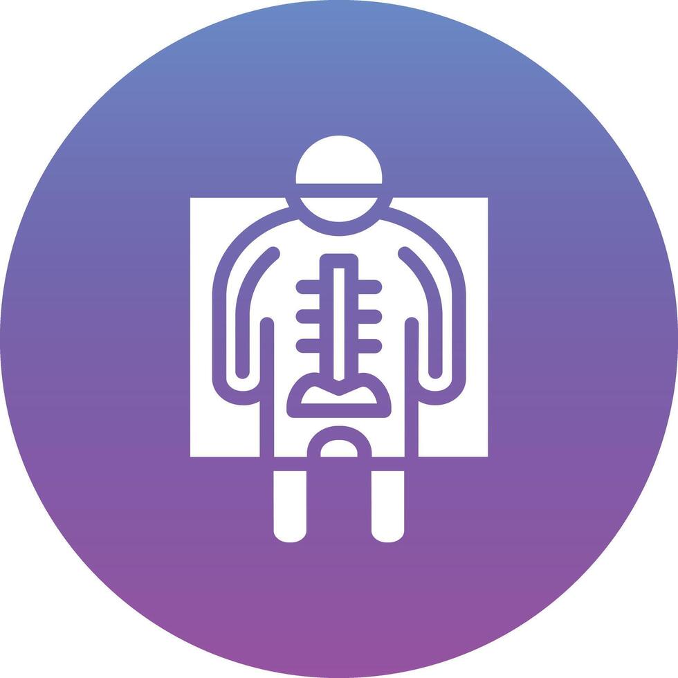 Man X ray Vector Icon